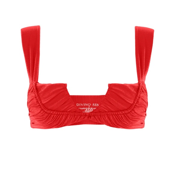 Divino Seas Eclat Red Top size L - Picture 1 of 2